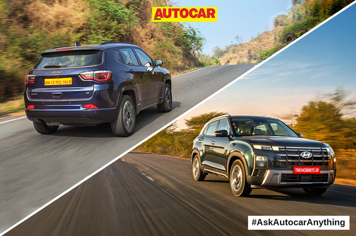 Hyundai Creta vs Jeep Compass 